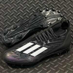Mens Adidas Athletic Football Cleats Black Size 16
